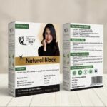 Cherry Beaute Instant Shadow Surgery Hair Color – Natural Black | 100% Organic & Chemical-Free |