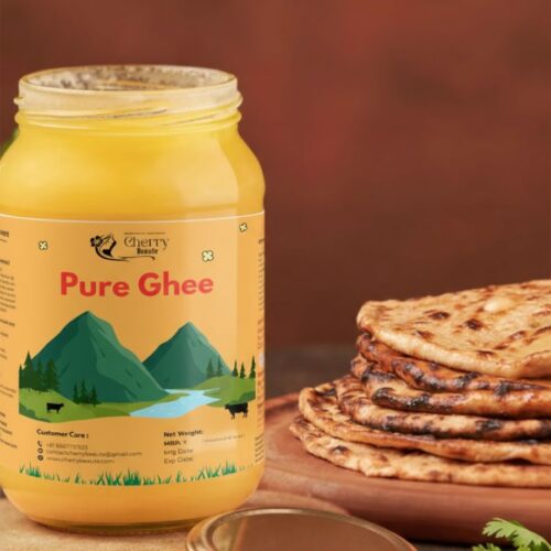 Cherry Beaute Pure Ghee | Traditional Cow Ghee | 500gm
