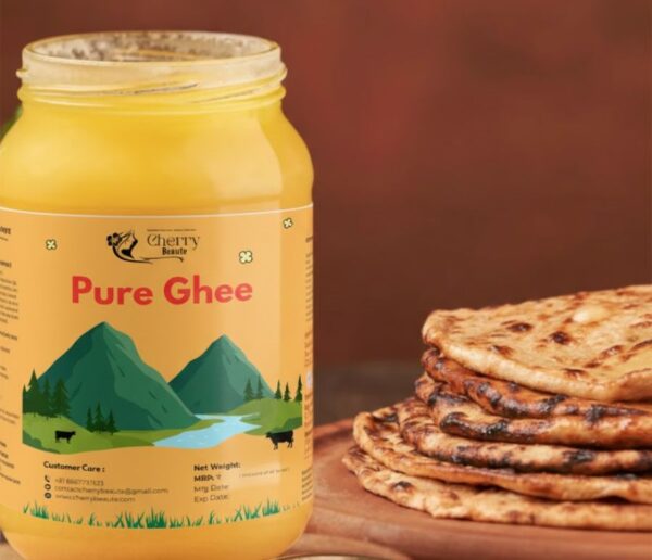 Cherry Beaute Pure Ghee | Traditional Cow Ghee | 500gm