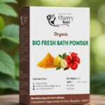 Cherry Beaute Organic Bio Fresh Bath Powder | Herbal Skin Care Powder