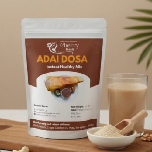 Cherry Beaute Adai Dosa Instant Healthy Mix | Ready-to-Cook Mix | 200gm