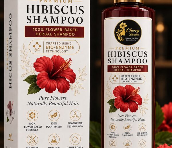 Cherry Beaute Premium Hibiscus Shampoo – 200ml
