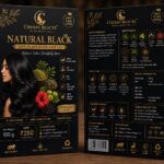 Cherry Beaute Natural Black Hair Dye – 100g
